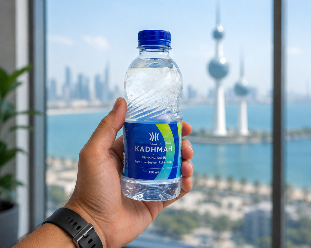 Kadhmah Low-Sodium Drinking Water – 330 ml 